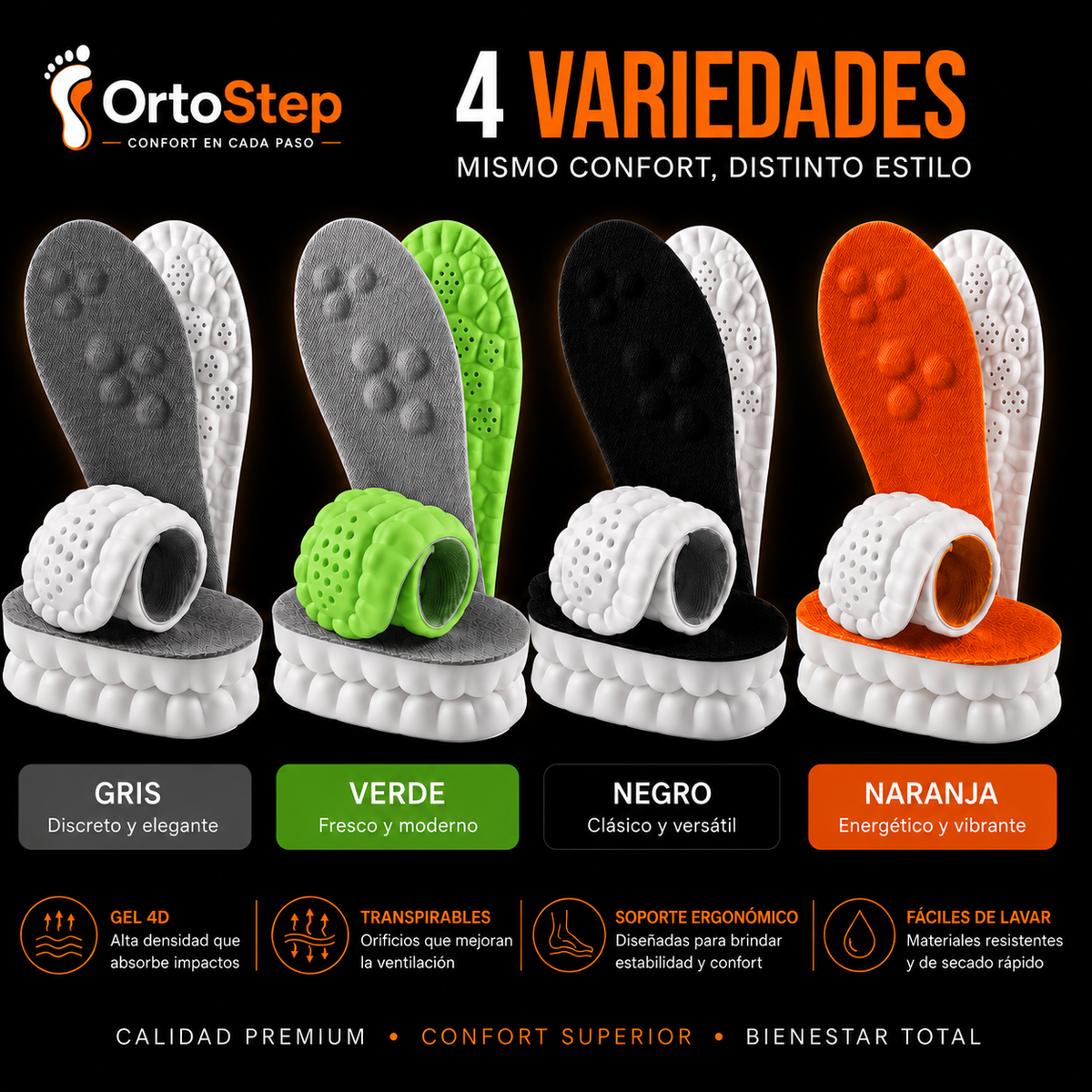 OrtoStep | Comodidad en cada pisada