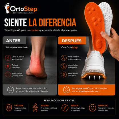 OrtoStep | Comodidad en cada pisada