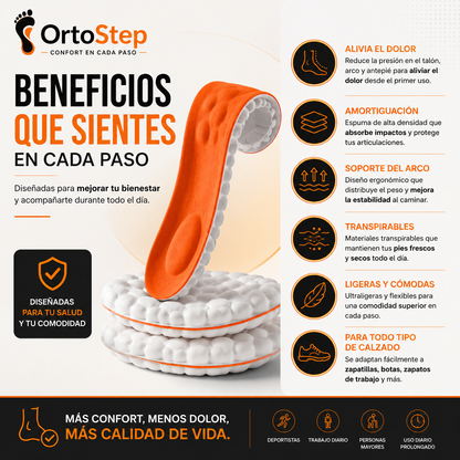 OrtoStep | Comodidad en cada pisada