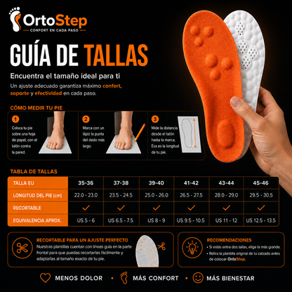 OrtoStep | Comodidad en cada pisada