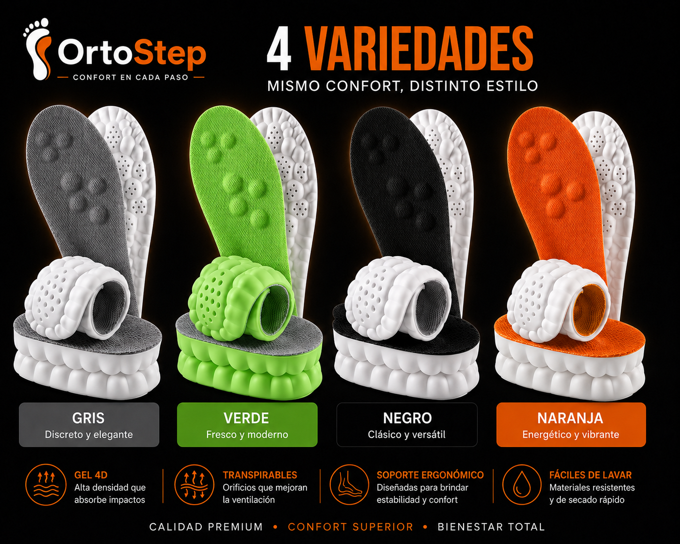 OrtoStep | Comodidad en cada pisada